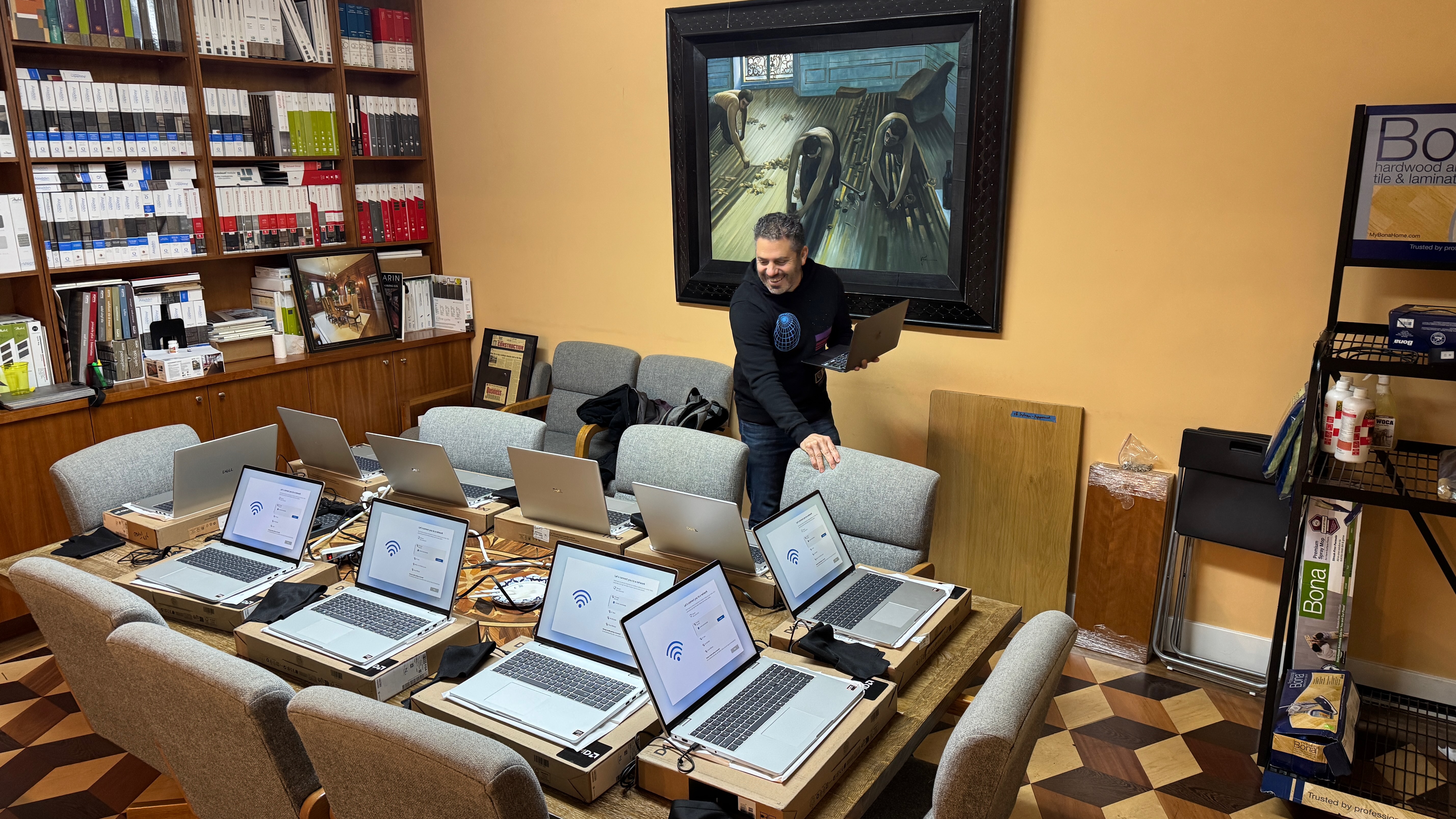 CompSF team in action